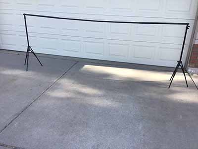 adjustable backdrop stand