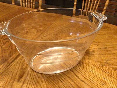oval party tub / drink and ice bucket (transparent)