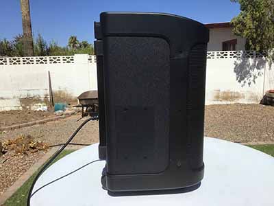 mobile sound system with microphone / portable PA system