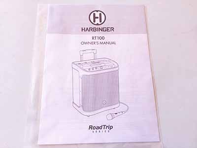 mobile sound system with microphone / portable PA system