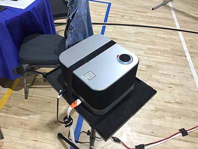 3-in-1 projector (with WiFi, Bluetooth, 3D Dolby audio)
