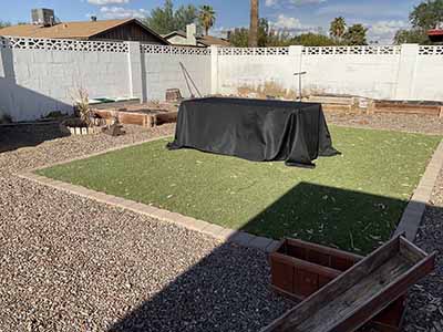 rectangle tablecloths (black) - 90 x 132