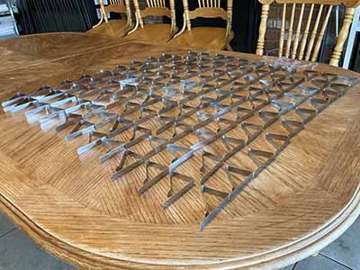 tablecloth clips - regular (for up to 1.77 thick tables)