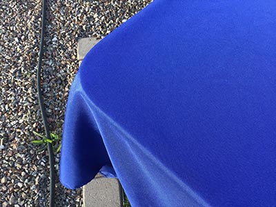 rectangle tablecloths (royal blue) - 60 x 102