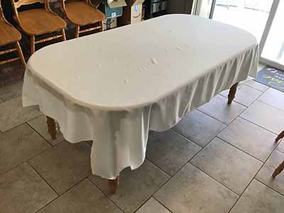 rectangle tablecloths (ivory) - 60 x 102