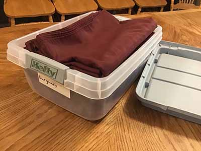 rectangle tablecloths (burgundy) - 60 x 102