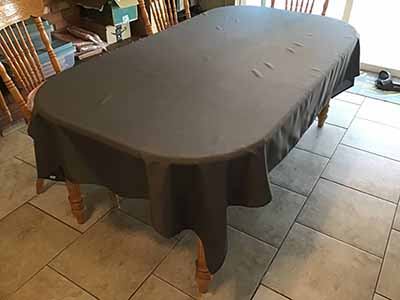 rectangle tablecloths (charcoal gray) - 60 x 102