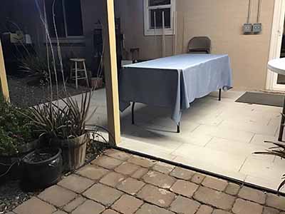 rectangle tablecloths (dusty blue) - 60 x 102