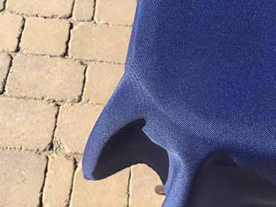 rectangle tablecloths (navy blue) - 60 x 102