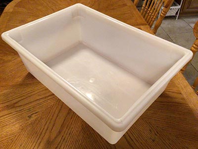 bussing tote (24 x 16)