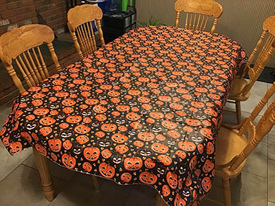 rectangle tablecloths (Halloween) - 60 x 84
