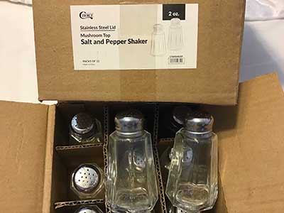 salt and pepper shakers