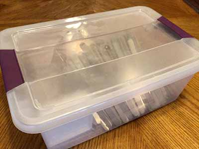 steak knives (rounded tip)