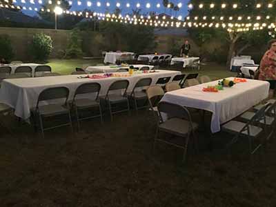 rectangle tablecloths (white) - 60 x 102