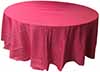 round tablecloths  fuchsia    108 