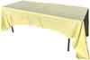 rectangle tablecloths  pastel yellow    60  x 120 