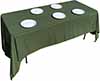 rectangle tablecloths  willow green    60  x 120 