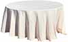 round tablecloths  blush    120 