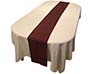 table runner  burgundy    12  x 108 