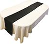 table runner  black    12  x 108 