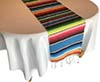 table runner  woven Mexican serape    13  x 102 