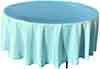 round tablecloths  light blue    108 