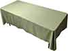 rectangle tablecloths sage green 60 x 102