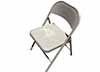 folding chairs  steel  beige 