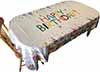 rectangle tablecloths  birthday    60  x 120 