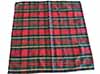 cloth dinner napkins  Christmas plaid 