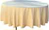 round tablecloths  champagne    108 