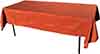 rectangle tablecloths  rust    60  x 102 