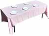 rectangle tablecloths  pastel pink    60  x 120 