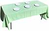 rectangle tablecloths  mint green    60  x 120 