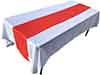 table runners  red    12  x 108 