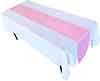 table runners  pink    12  x 108 