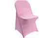 spandex stretch fitted slip on chair covers  pink 