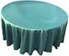 round tablecloths  hunter emerald green    108 