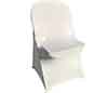 spandex stretch fitted slip on chair covers  blush   rose gold 