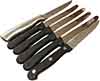 steak knives  premium  various 