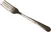 dinner forks  stainless steel  Choice Dominion 18 0 