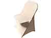 spandex stretch fitted slip on chair covers  nude 