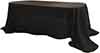 rectangle tablecloths black 90 x 156