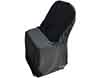 slip on folding chair covers  polyester  black 