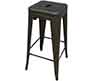 bar stools  black  metal    30  high