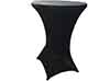 spandex cocktail table covers  black 