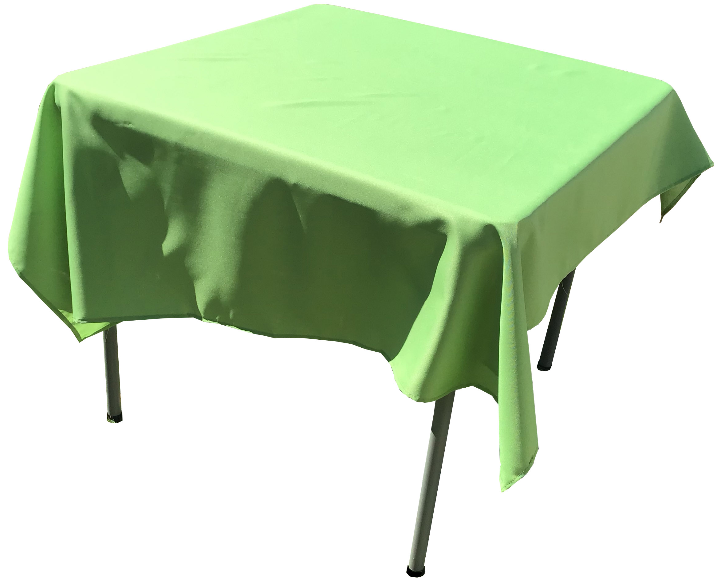 square tablecloths apple green 54