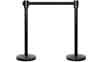 stanchion with 6 5 foot retractable belt