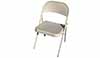 folding chairs  steel  tan 