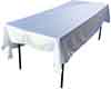 rectangle tablecloths  white    60  x 84 
